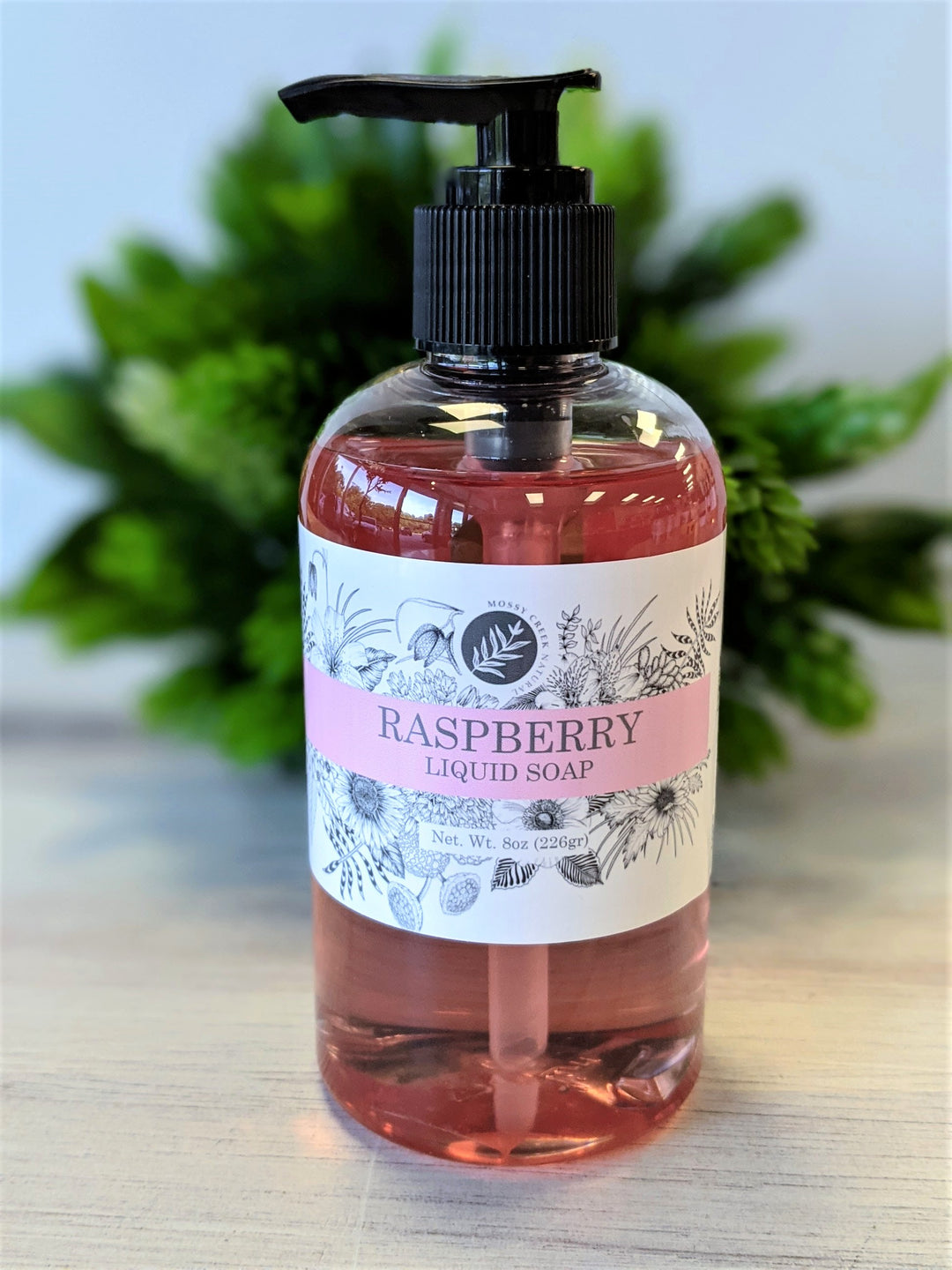 Raspberry Liquid Soap - Mossy Creek Natural