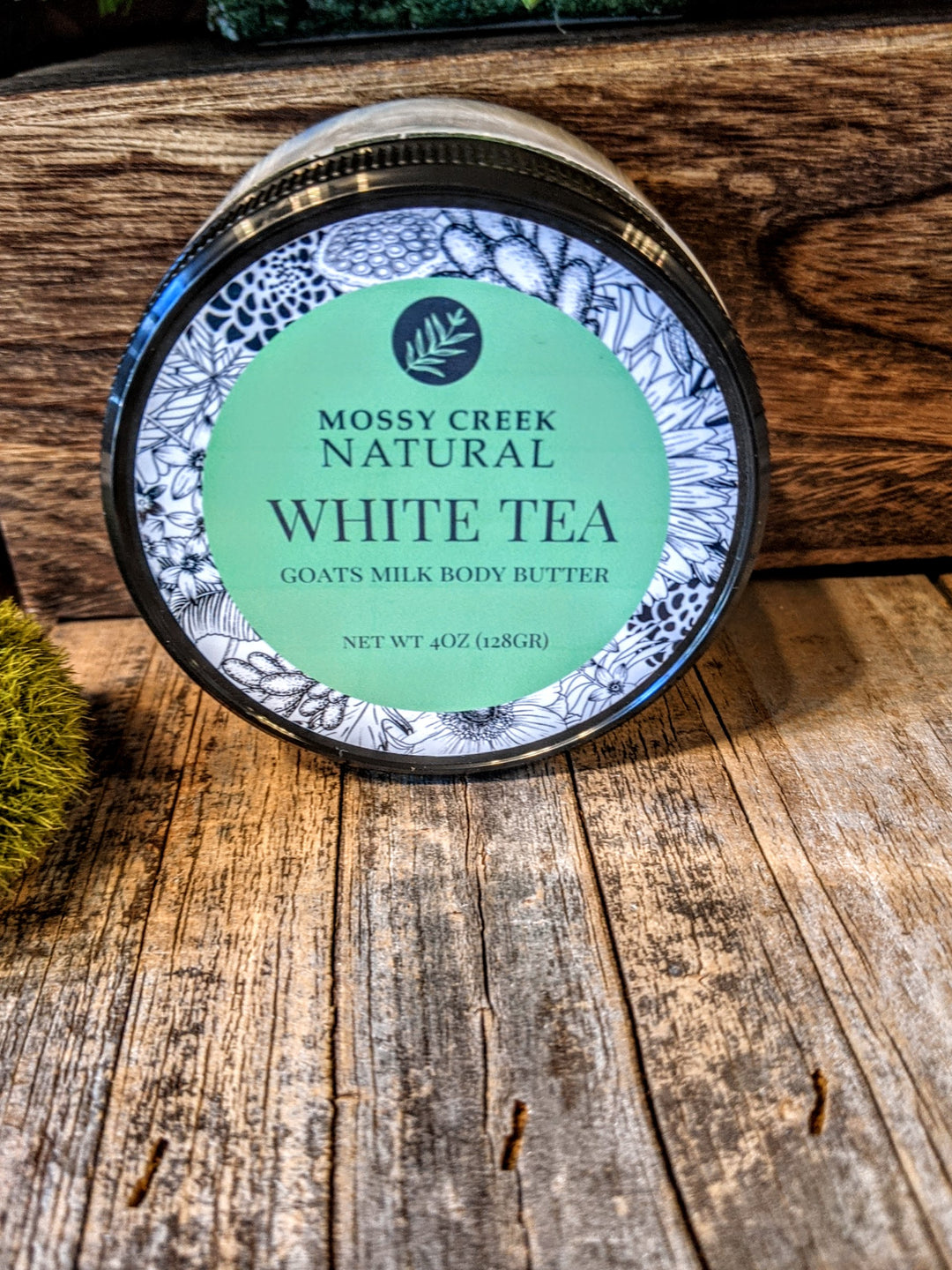 White Tea Body Butter - Mossy Creek Natural